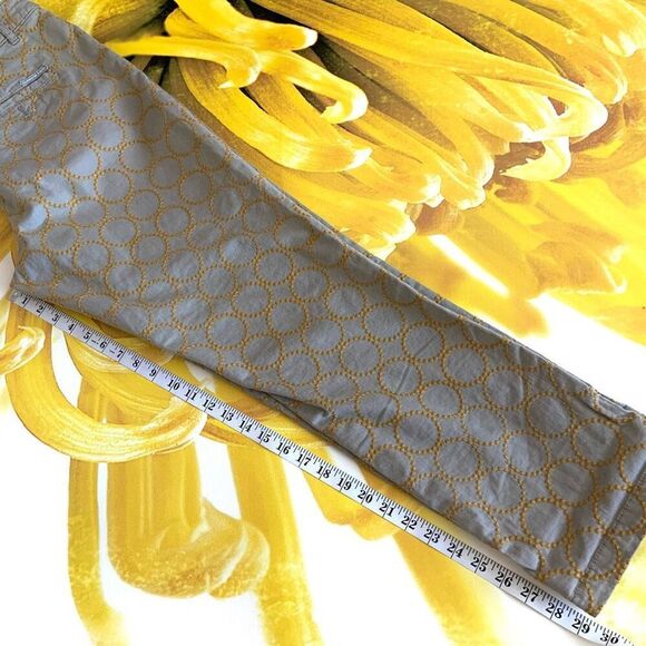 ANTHROPOLOGIE Embroidered Chinos (Sz 32) - Picture 9 of 13